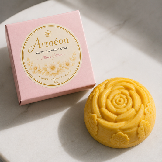 Arméon Goat’s Milk Soap with Turmeric