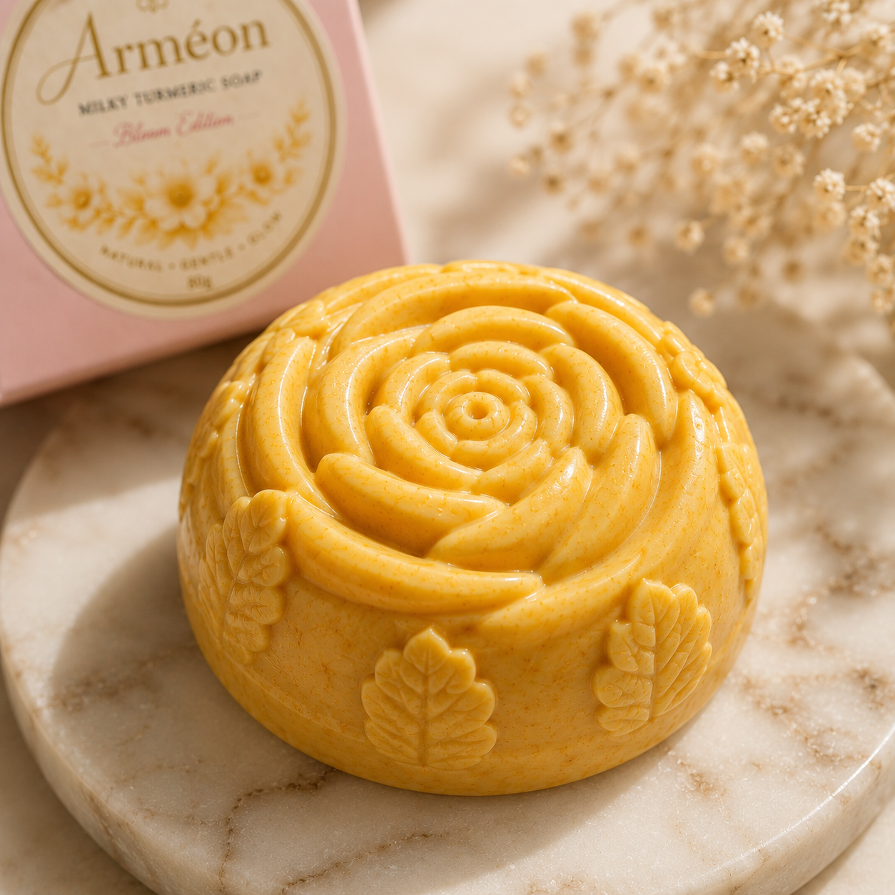 Arméon Goat’s Milk Soap with Turmeric