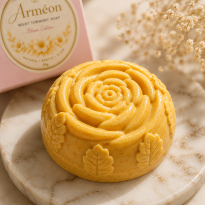 Arméon Goat’s Milk Soap with Turmeric