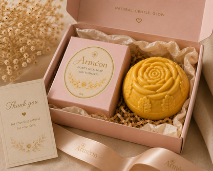 Arméon Goat’s Milk Soap with Turmeric